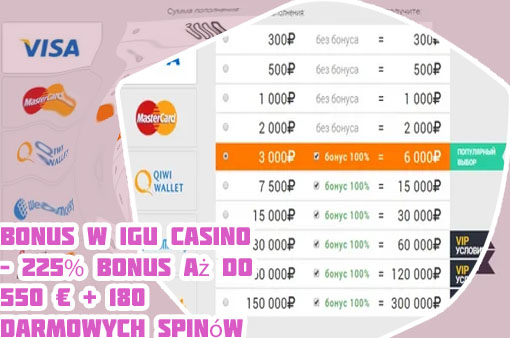 Bonus powitalny kasyno min 5 euro deposit