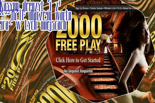 Casino w polsce deposit 1 €