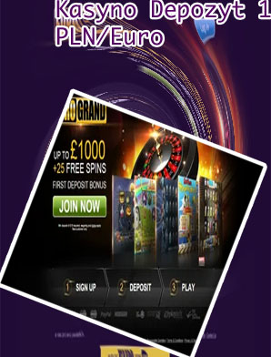 Kasyno online 1 euro deposit